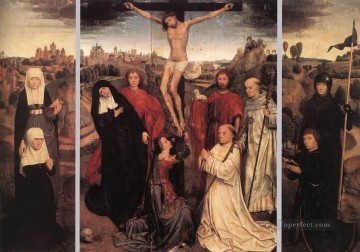 ヤン・クラッベの三連祭壇画 オランダのハンス・メムリンク Oil Paintings